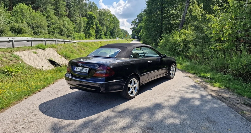Mercedes-Benz CLK cena 32999 przebieg: 215000, rok produkcji 2007 z Warszawa małe 46